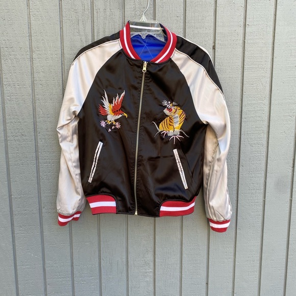 Vintage Reversible Japan Bomber Jacket - Picture 9 of 15